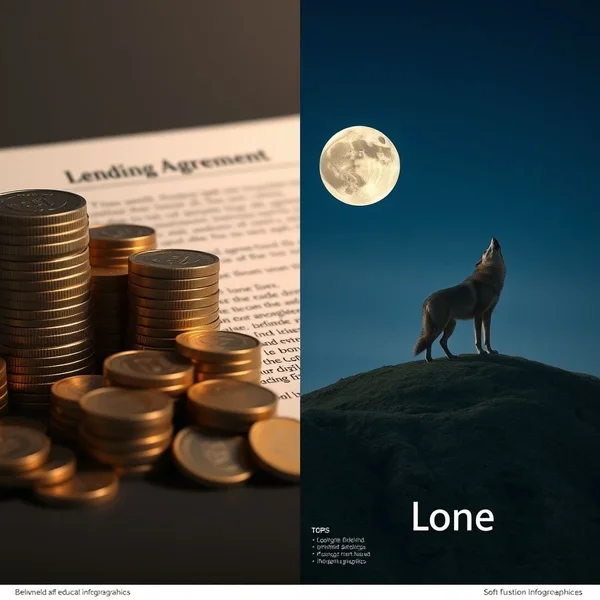 Understanding Loan vs. Lone to avoid common English mistakes