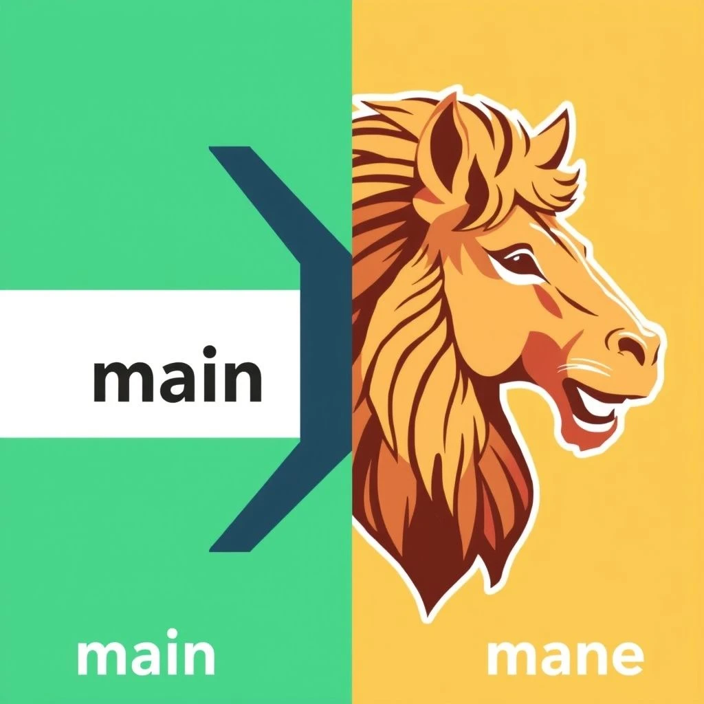 Main vs. Mane Comprende las Diferencias Clave en Estos Homófonos