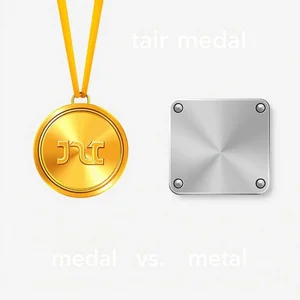 Medal vs Metal Desvendando a Confusão para Aprendizes de Inglês