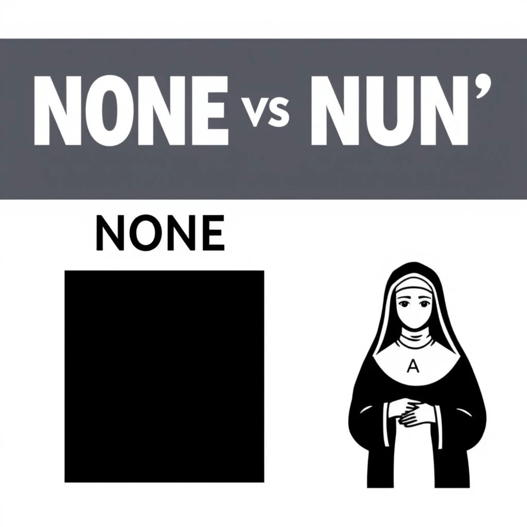 none vs. nun Descifra Estas Palabras Confusas del Inglés