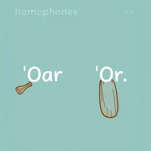 Oar vs. Or Chèo Thuyền Xuyên Qua Nỗi Nhầm Lẫn Từ Đồng Âm Này