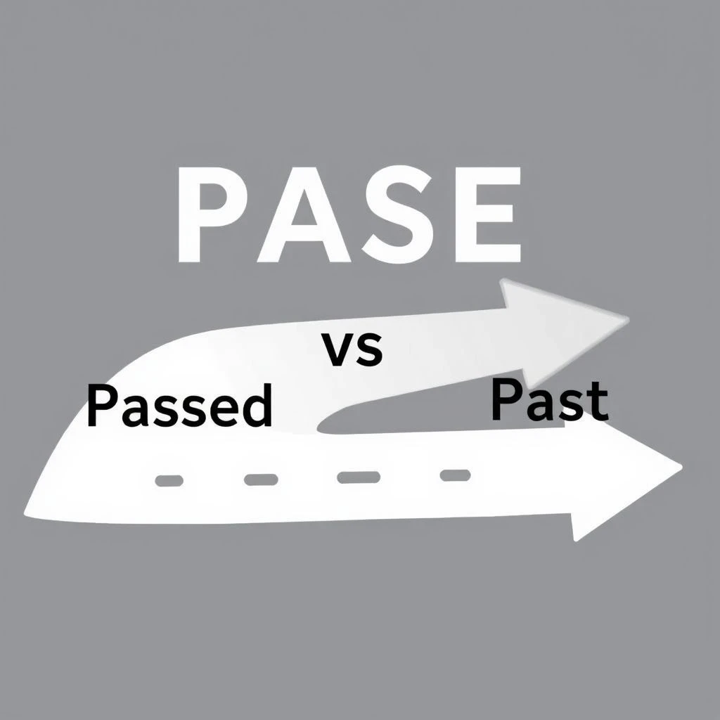 Passed vs. Past La guía para dominar estas palabras confusas