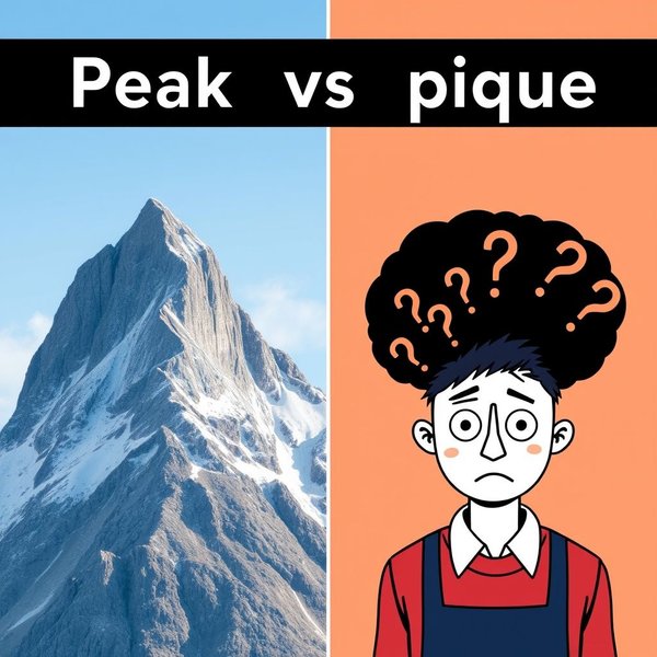 Mastering Peak vs. Pique: Key Differences
