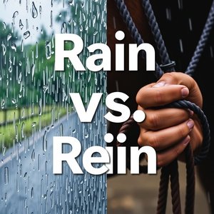 Rain vs. Rein Não Confunda Estes Homófonos em Inglês