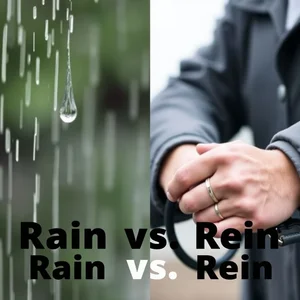 Thành thạo rain vs. rein Bỏ ngay lỗi sai từ đồng âm tiếng Anh
