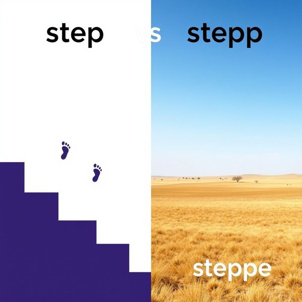Image title: Step vs. Steppe: Understanding the Difference