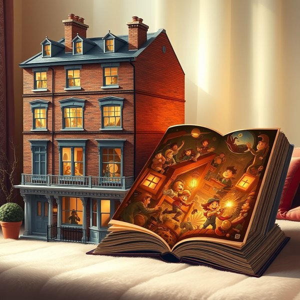 Image clarifying the difference between storey (building level) and story (narrative) with the primary keyword Storey vs. Story