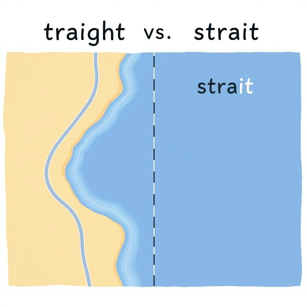 Straight vs strait Desentrañando la Diferencia Entre Estas Palabras Confusas