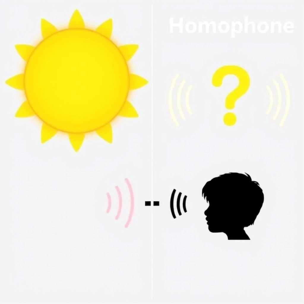 Sun vs Son Desvendando a Confusão Comum de Homófonos