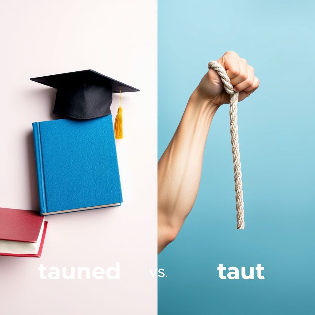 Taught vs. Taut Dominando Este Par de Palabras Engañosas en Inglés