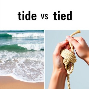 Tide vs Tied Desvendando a Confusao Comum de Palavras em Ingles