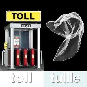 Toll vs. Tulle Desvendando a Diferença Nestas Palavras Confusas