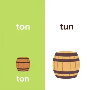 Ton vs. Tun Desvendando a Diferença Entre Essas Palavras de Peso