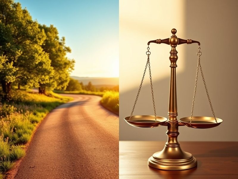 Image showing a road sign for "way" and a scale for "weigh", illustrating the difference between way vs. weigh