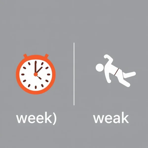 Understanding the difference and meaning in week vs. weak for English learners