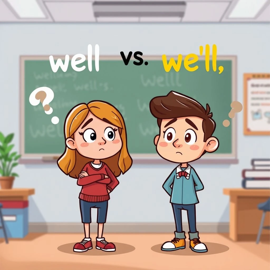 Well vs. We'll: Master the Difference in This Tricky Pair