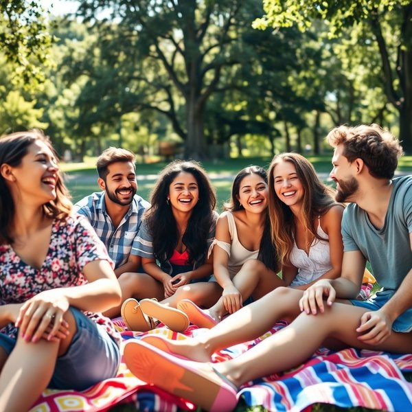 أصدقاء يستمتعون بوقت ممتع، يوضح معنى Hang Out