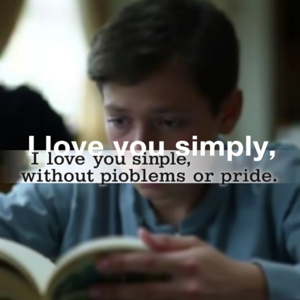 Uma Jornada Para Aprender Inglês Com I Love You Simply, Without Problems or Pride