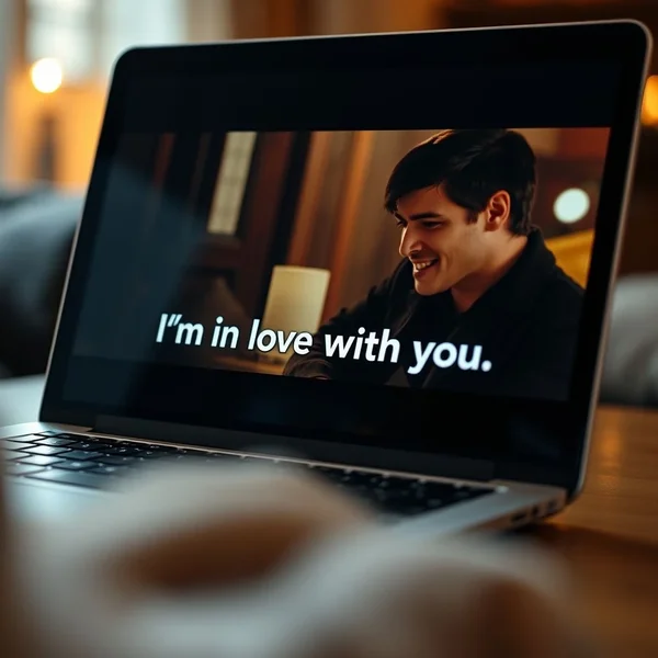 Image title: Understanding "I'm in love with you, and I'm not in the business of denying myself simple pleasures." for English Learners