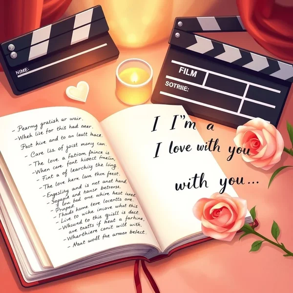 Título de la imagen: Entendiendo "I'm in love with you, and I'm not in the business of denying myself simple pleasures." para estudiantes de inglés