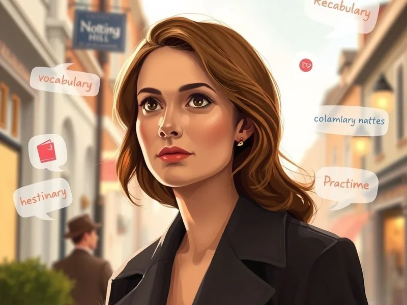 La cita "I'm also just a girl, standing in front of a boy, asking him to love her." de Notting Hill como herramienta para estudiantes de inglés