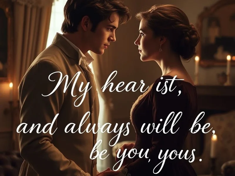 Aprenda Inglês com a citação do filme 'My heart is, and always will be, yours.'