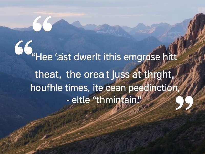 Image of a mountain scene, evoking the film Brokeback Mountain. Alt text: Aprendiendo inglés con la cita "I wish I knew how to quit you."