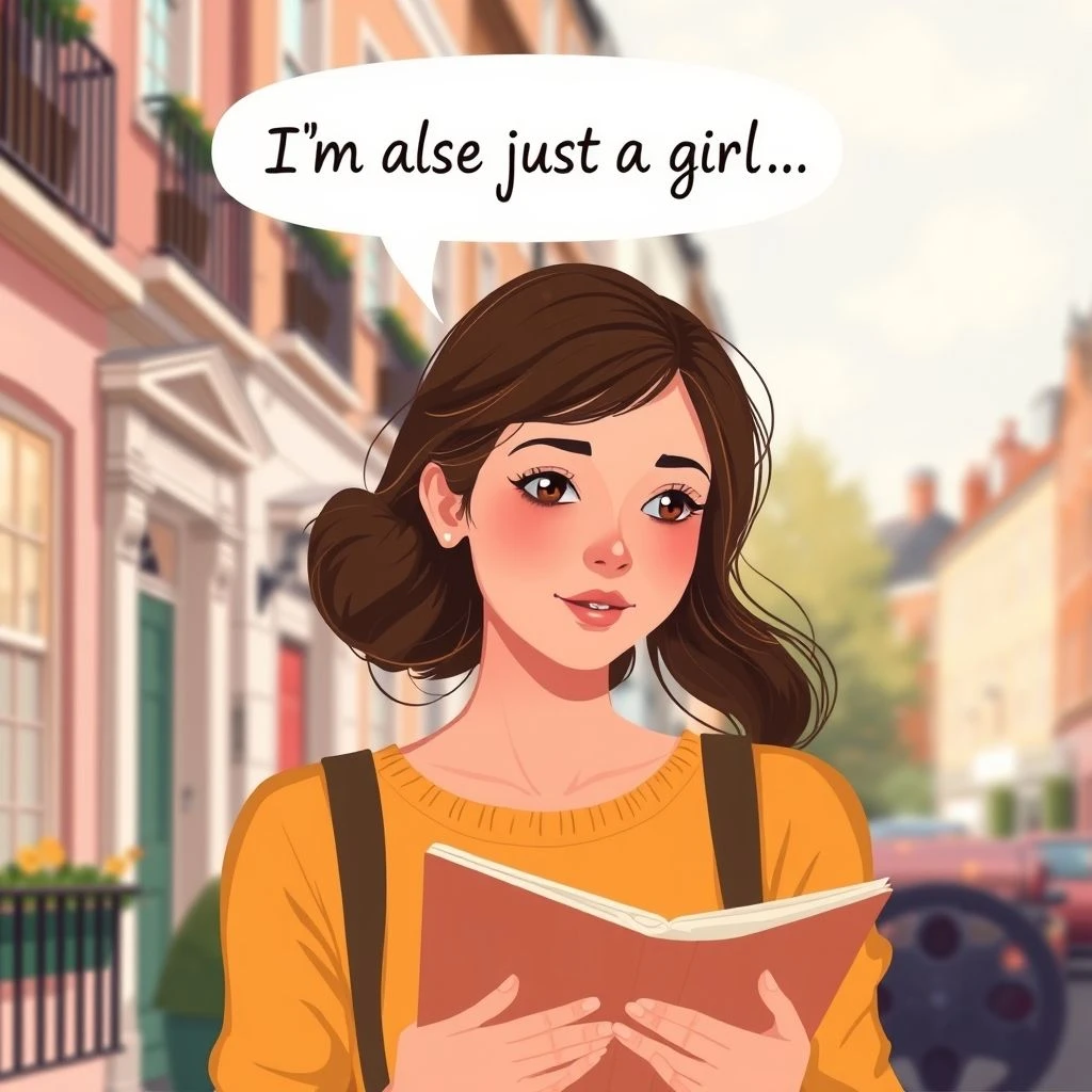 I'm also just a girl, standing in front of a boy, asking him to love her. Chìa khóa để giao tiếp tiếng Anh