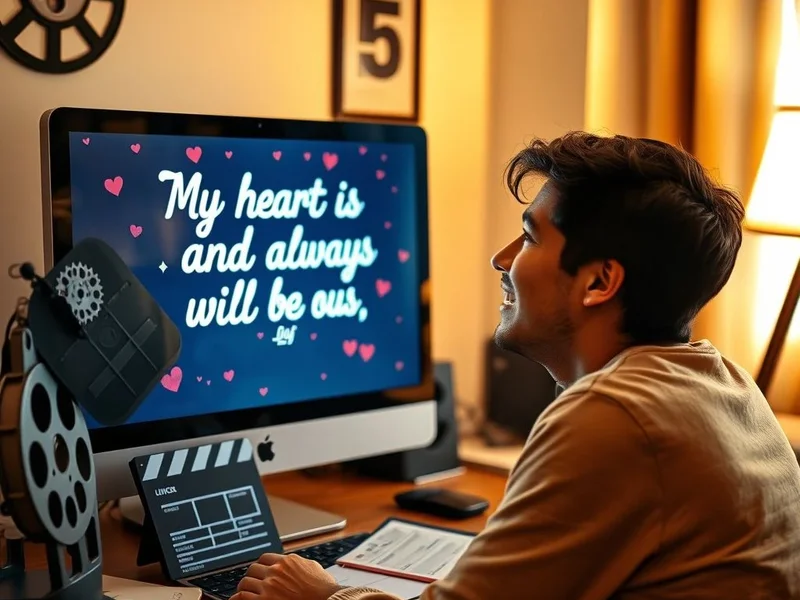 Learn English with the movie quote 'My heart is, and always will be, yours.'