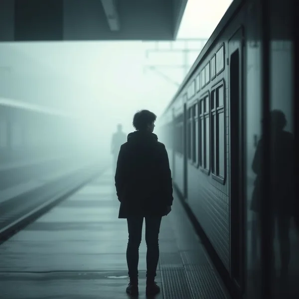 Image: A couple looking at each other, representing the sentiment of the quote "I think I'd miss you even if we'd never met." - Learning English