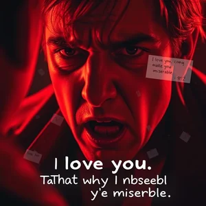 Decifre o Drama Aprenda Inglês com I love you. That's why I make you miserable.