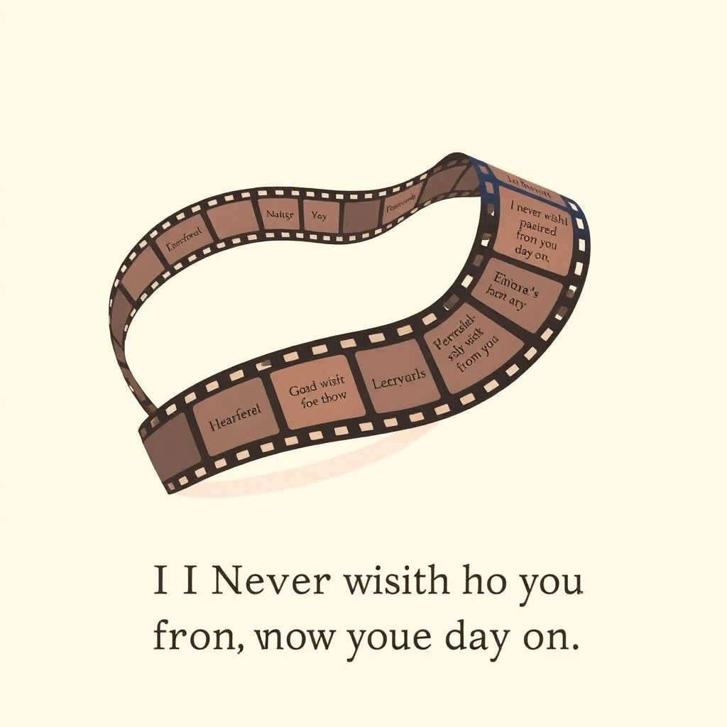 Aprende inglés con "I never wish to be parted from you from this day on"