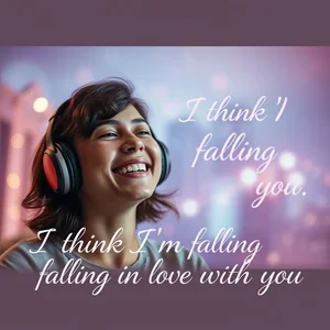 Aprendiendo inglés con la frase I think I'm falling in love with you
