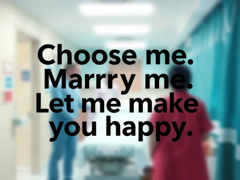 Learn English with the quote "Choose me. Marry me. Let me make you happy." from Grey's Anatomy