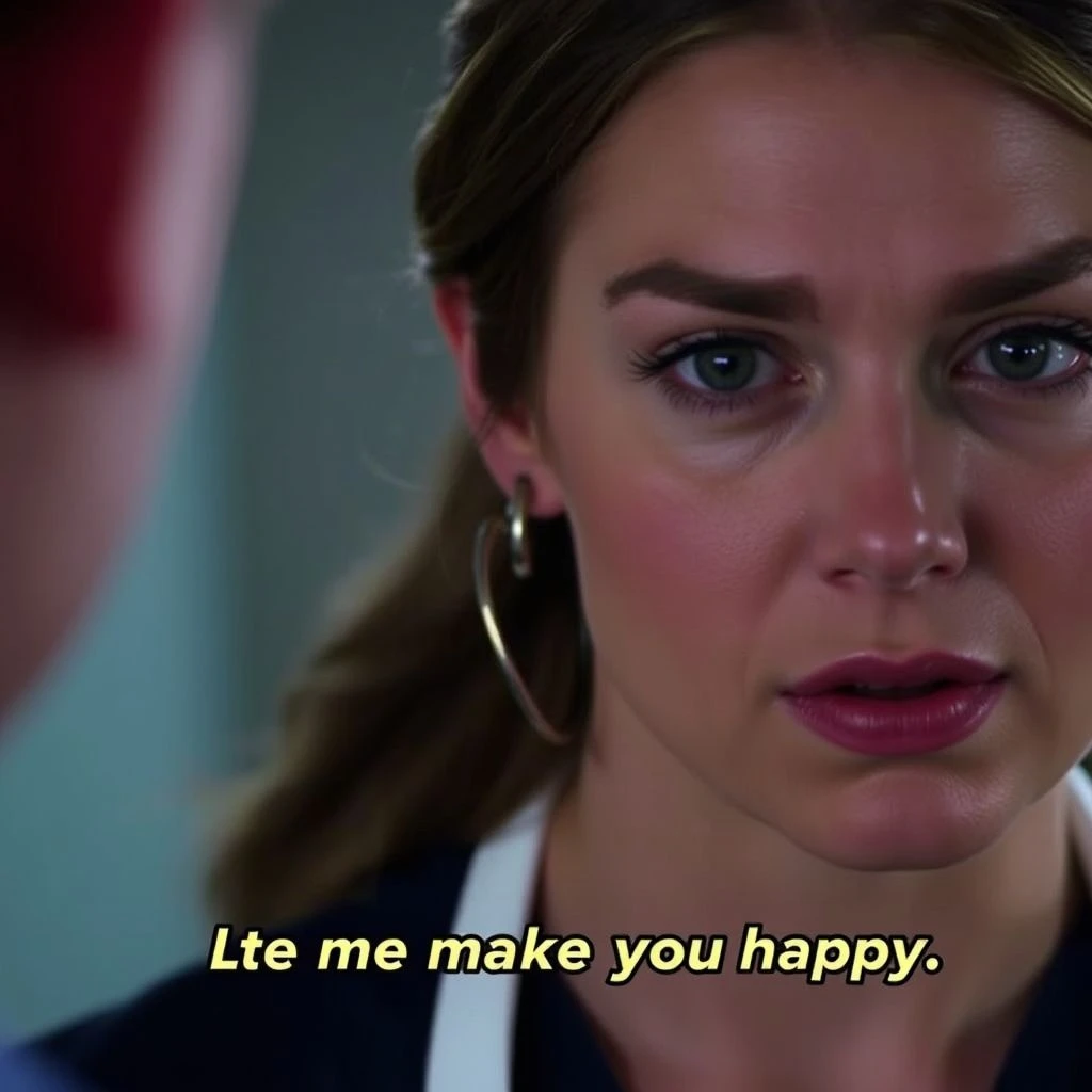 Learn English with "Choose me. Marry me. Let me make you happy."