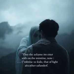 Học tiếng Anh qua câu 'I'd rather be a ghost, drifting by your side, than enter heaven without you'.