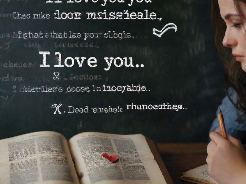 Image of a dramatic movie scene with the caption: Analyzing the English in the quote "I love you. That's why I make you miserable."