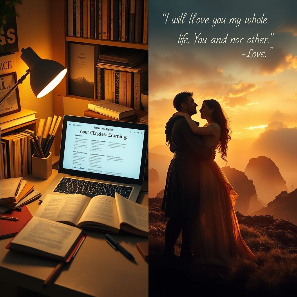 Aprenda Inglês com Filmes: I will love you my whole life. You and no other e Diálogo