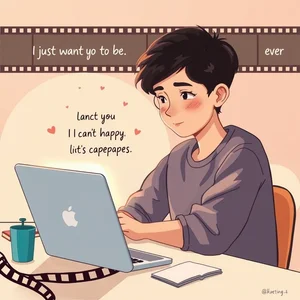 Aprende inglés con 'I just want you to be happy, even if you're not with me.'