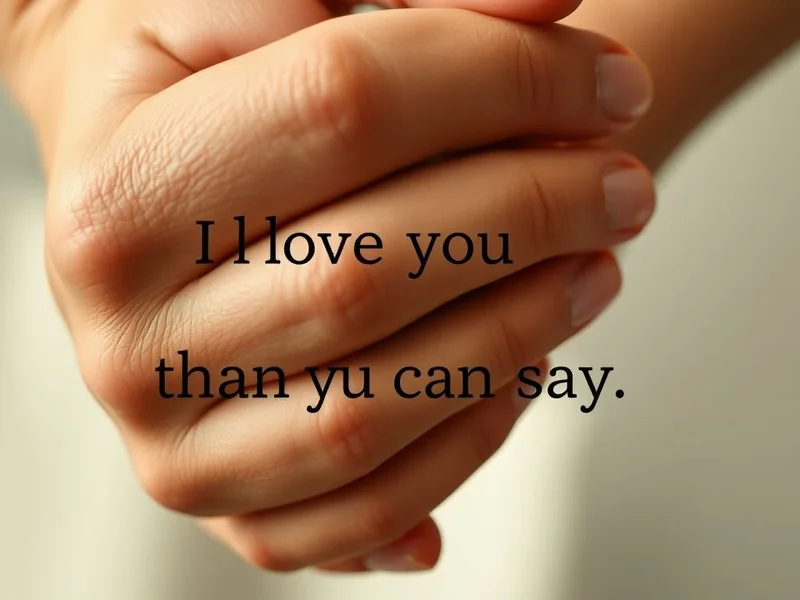 Título de la imagen: I love you more than I can say. Aprender inglés con expresiones sinceras.