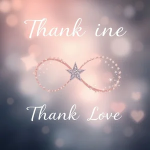 Learn English with: My love, I cannot tell you how thankful I am for our little infinity
