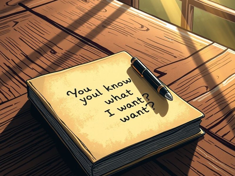 Learning English: "You know what I want? I want you." from The Notebook explained