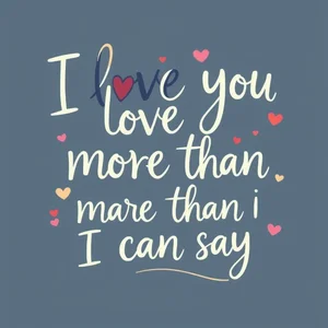 Mở Khóa Tiếng Anh Chân Thành: Phân Tích "I love you more than I can say."