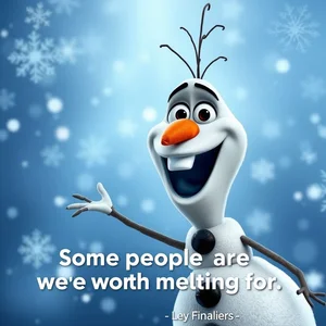 Những bài học tiếng Anh từ Frozen Hiểu về Some people are worth melting for.