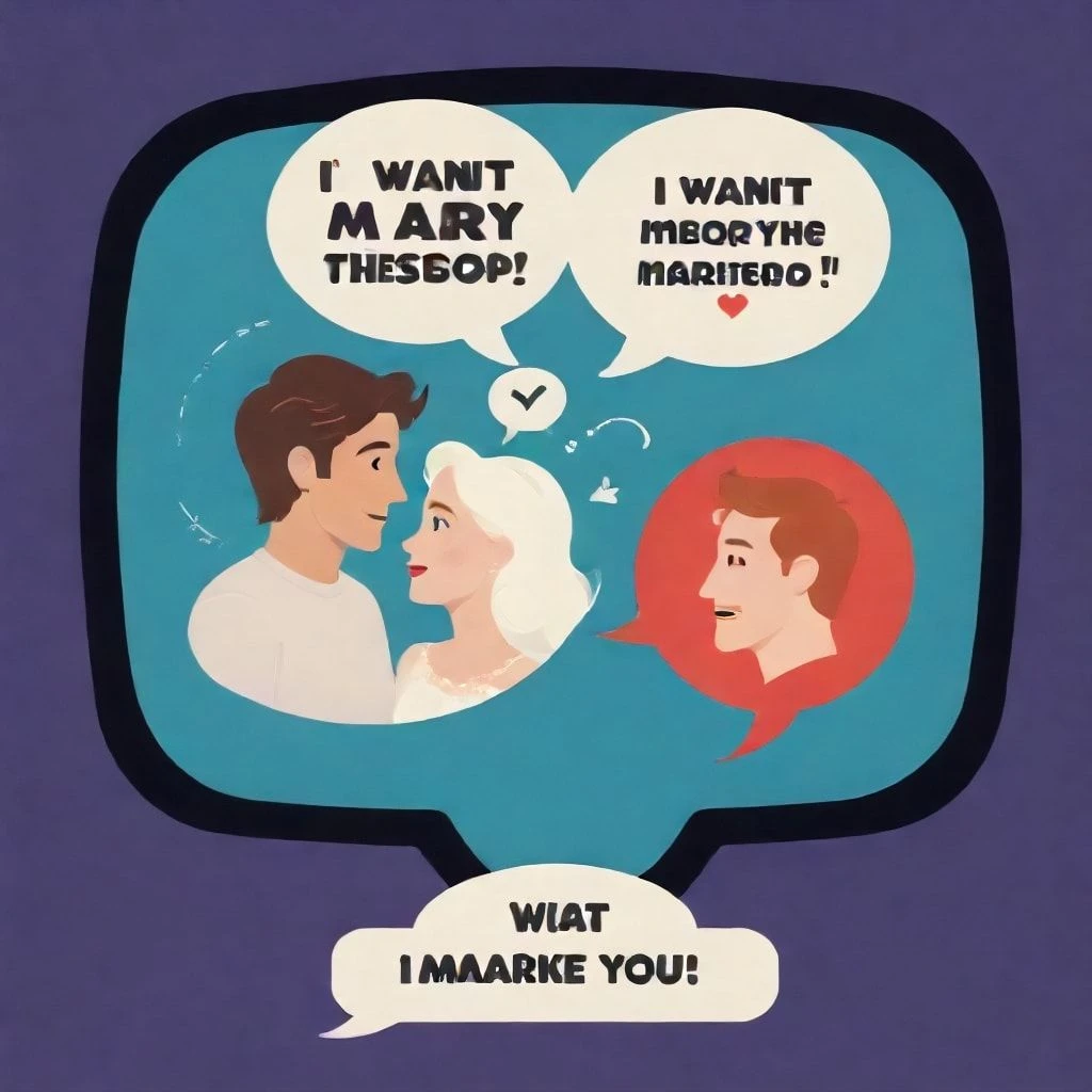 Học tiếng Anh qua câu nói "I want to marry you because you're the first person..."