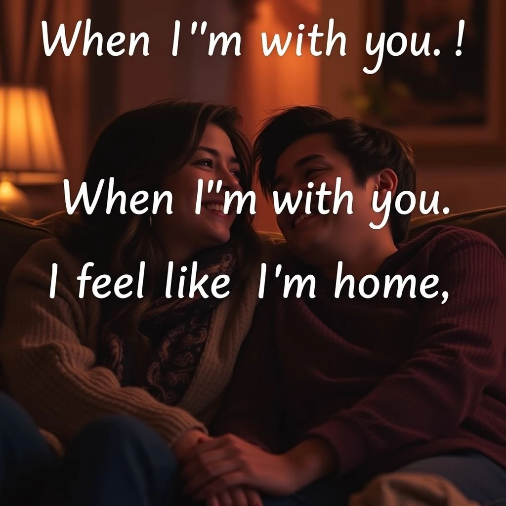 Nâng cao tiếng Anh hiểu "When I'm with you, I feel like I'm home" từ phim
