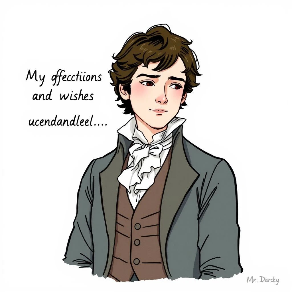 Aprende Inglés con Darcy: My affections and wishes are unchanged, but one word from you will silence me