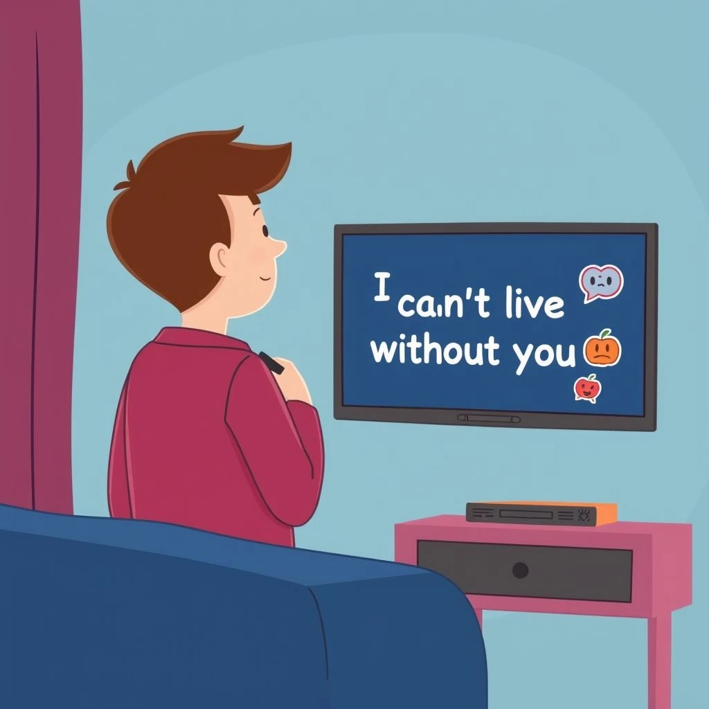 Hiểu về "I can't live without you. And I don't want to." Bài học cảm xúc tiếng Anh