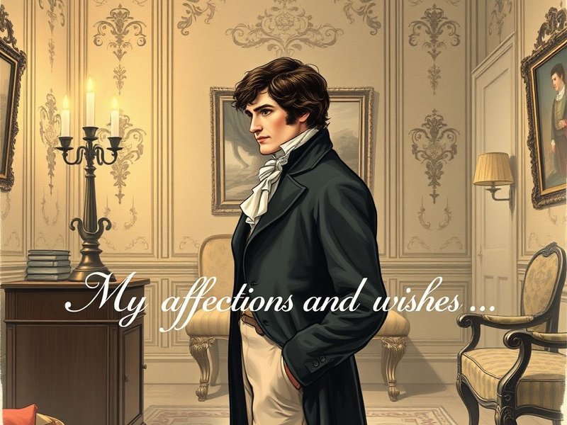 Learn English with "My affections and wishes are unchanged, but one word from you will silence me." from Pride and Prejudice