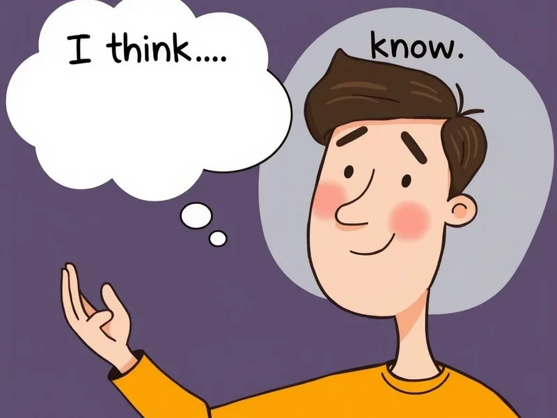 Learning English with the quote: I think I'm in love with you. No, I know I'm in love with you.